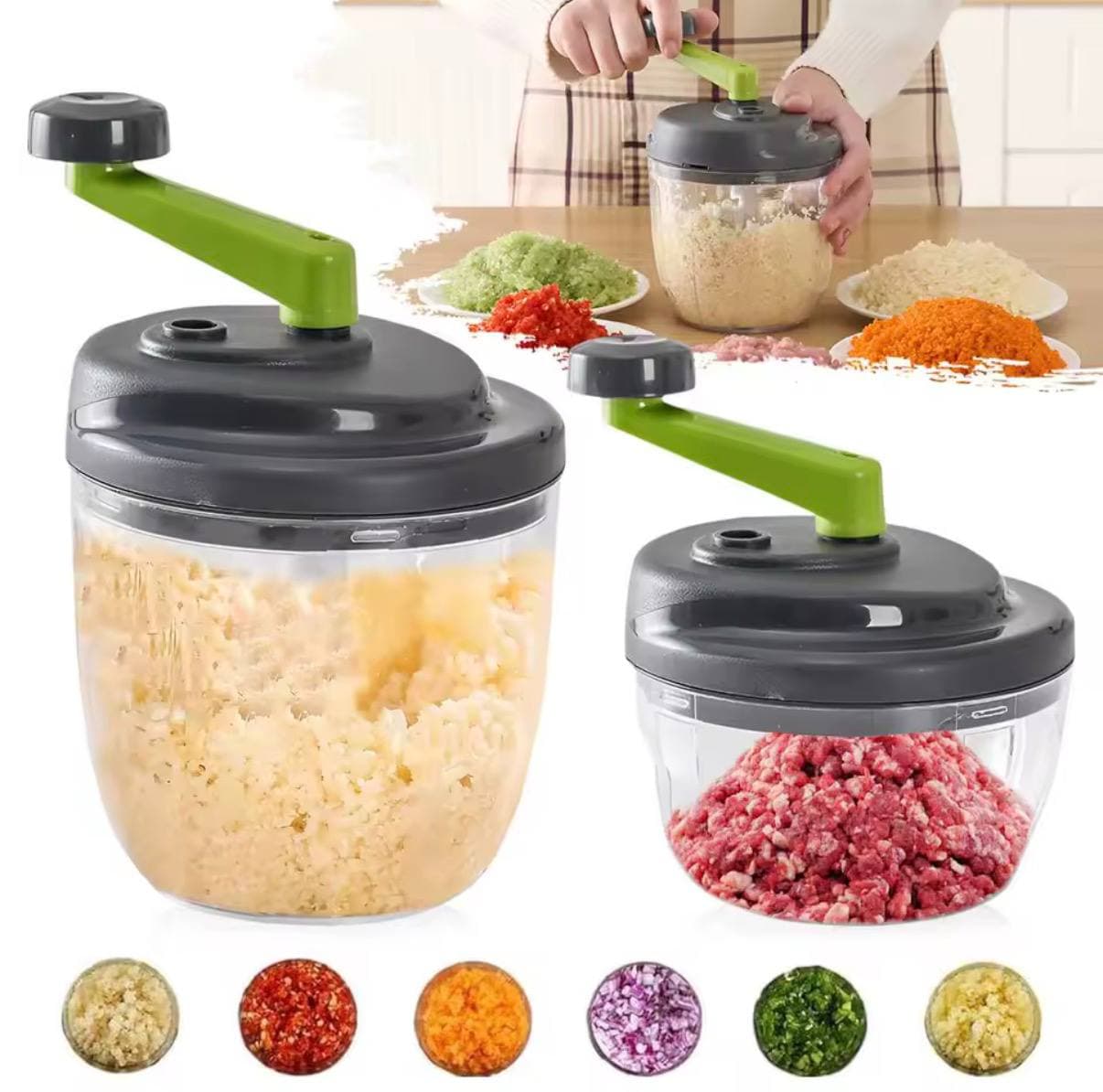 Manual Meat and Vegetable Chopper