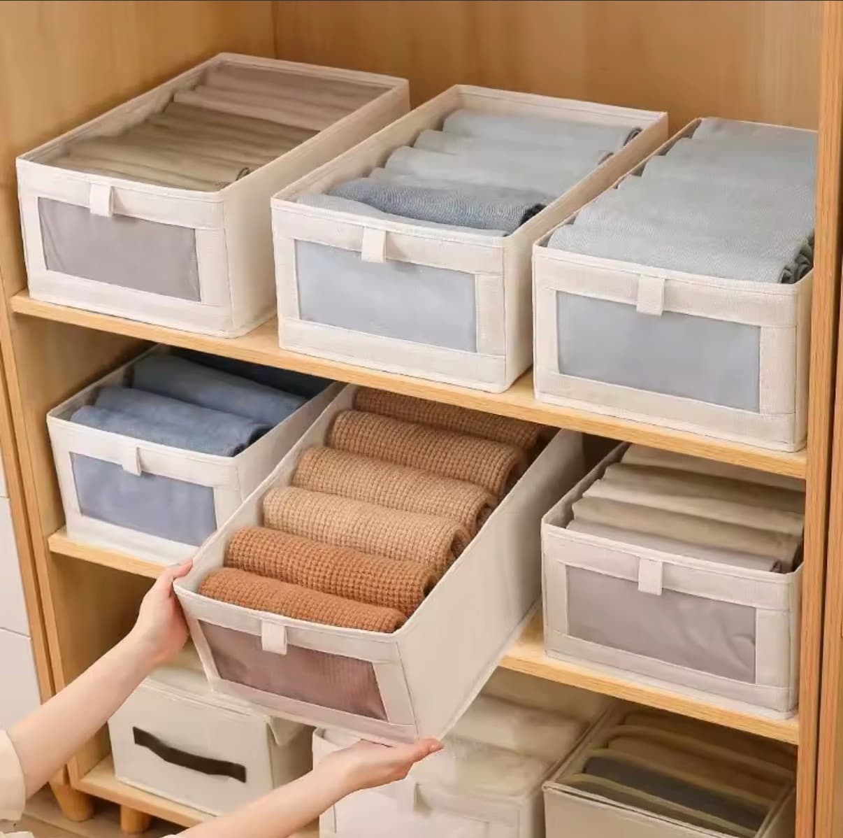 Wardrobe Storage Boxes