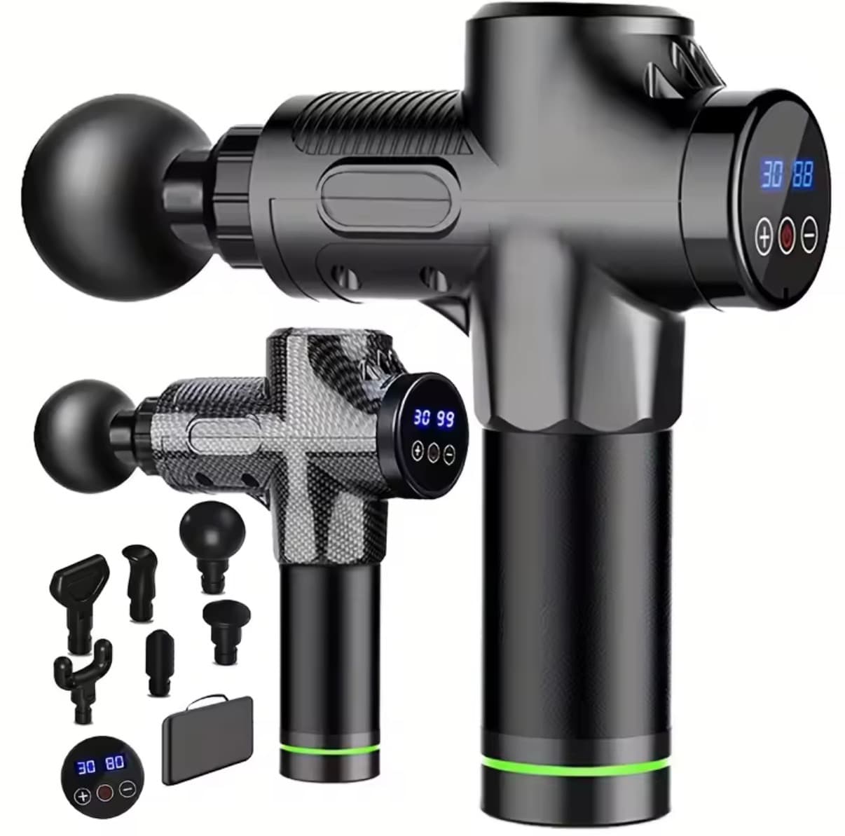 30 Level Massage Gun Fascia Deep Muscle Relax Body Neck Massager Electric Fitness Equipment Noise Reduction Male Female