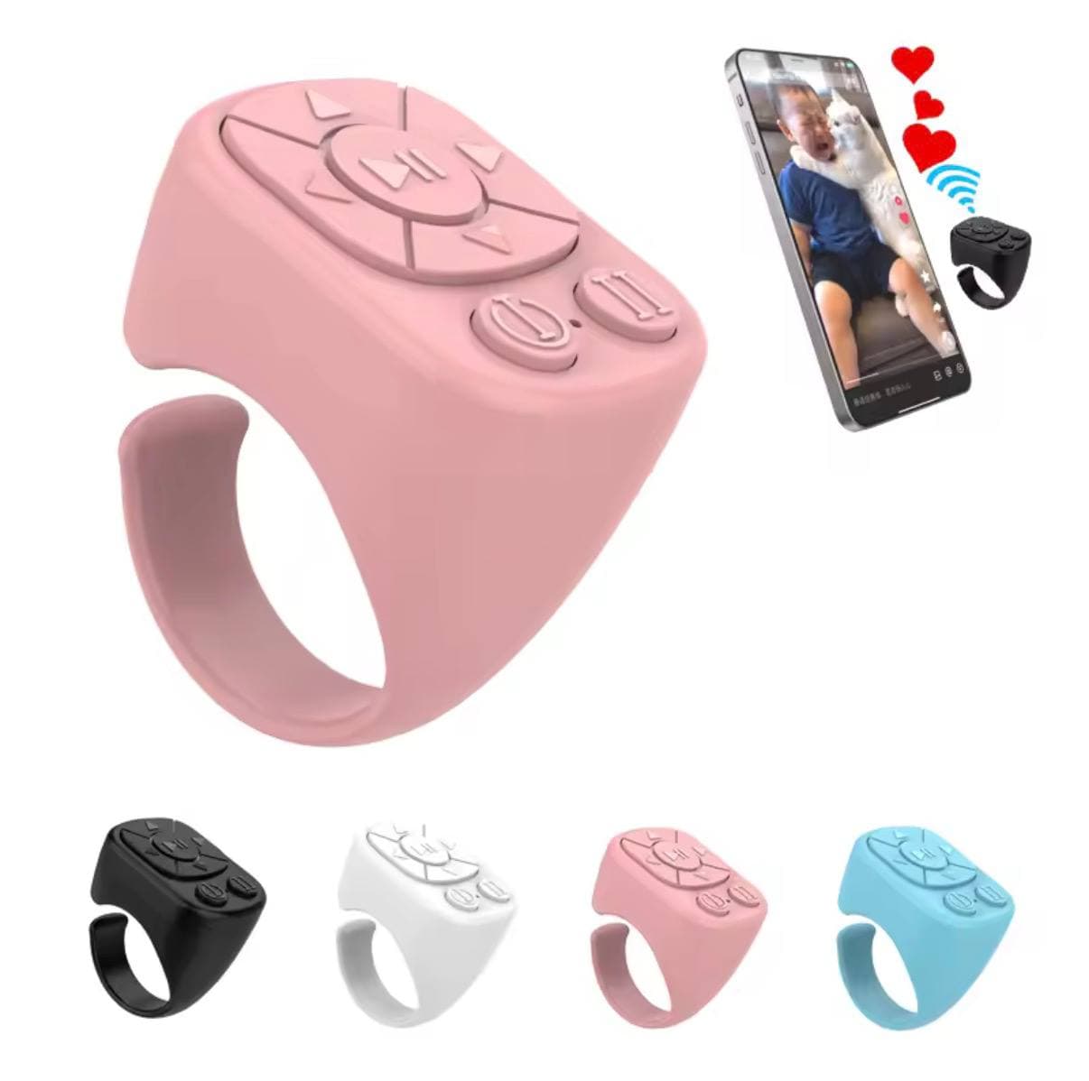 Remote TikTok Scrolling Ring for iPhone and iPad