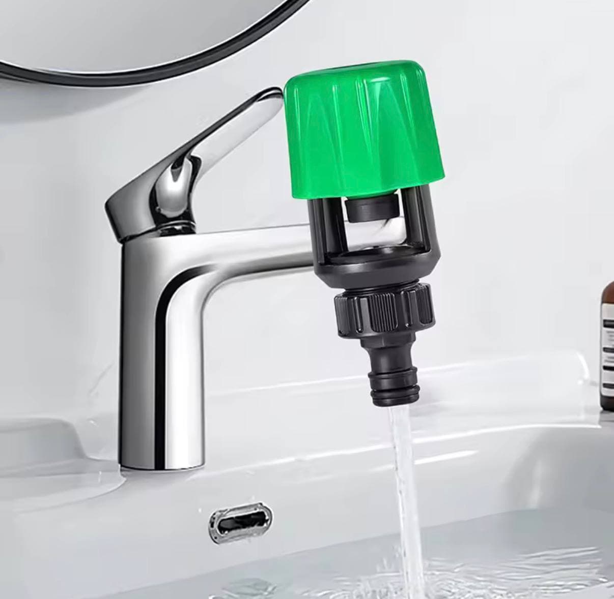 Kitchen Tap Hose Connector Faucet Universal Hose Connector Water Pipe Connector Adapter Garden Quick Coupling Water Pipe Adapter
